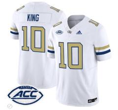 Haynes King Jersey #10 Georgia Tech Yellow Jackets Vapor Limit...