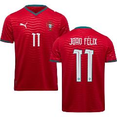 Portugal Joo Flix #11 Home 2026 World Cup Jersey Fan Version