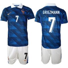 France #7 GRIEZMANN Jerseys National Team x World Cup 2026 Hom...