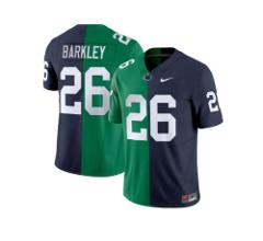 Saquon Barkley Jersey Eagles #26 Penn State Nittany Lions Spli...