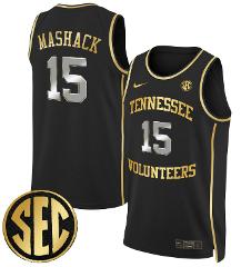Jahmai Mashack Jersey #15 Tennessee Vols 2024 Swingman Basketb...