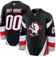 Buffalo Sabres Away Premium Custom Jersey -Black