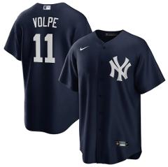 Anthony Volpe New York Yankees Big & Tall Jersey Navy