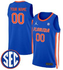 Custom Florida Gators Jersey Name, Number 2024 Swingman Basket...