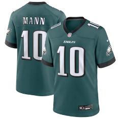 Braden Mann Philadelphia Eagles Team Game Jersey - Midnight Green