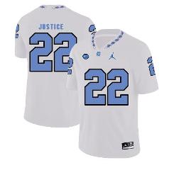 North Carolina Tar Heels #22 Charlie Justice Football Jersey W...