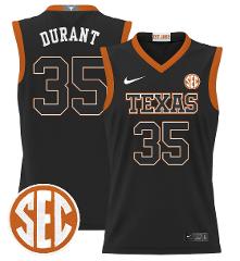 Kevin Durant Jersey #35 Texas Longhorns 2024 Lightweight Baske...
