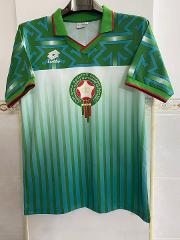 Morocco 1994-1995 Away Retro Jersey  Men Green