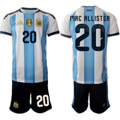 Argentina #20 MAC ALLISTER Jersey Team x World Cup 2026 White ...