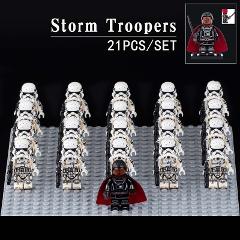 21PCS Star Wars Moff Gideon Remnant Stormtroopers Minifigures