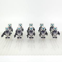 10pcs Star Wars 104th Wolfpack Commandos Minifigures Toy