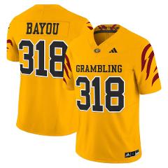 Bayou Jersey #318 Grambling Tigers 2025 Vapor Limited Stitched...