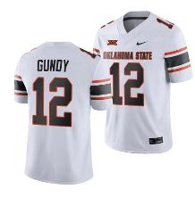 Oklahoma State Cowboys Gunnar Gundy Jersey #12 College Footbal...