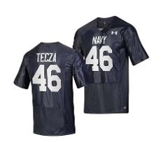 Alex Tecza Jersey #46 Navy Midshipmen Silent Service Replica F...