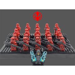 21PCS Star Wars Palpatine Sith Eternal Sith Troopers Minifigure