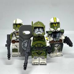 3pcs Star Wars Doom Squad ARC Troopers Minifigures
