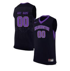 Custom Washington Huskies College Basketball Name and Number B...