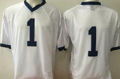 Penn State Joe Patern Jersey #1 College Football Game White Wi...