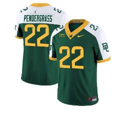 Dawson Pendergrass Jersey #22 Baylor Bears Limited Football Gr...