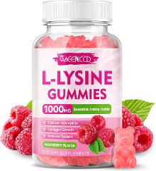 L-Lysine 1000mg Gummies, Lysine Supplement for Adults & Kids