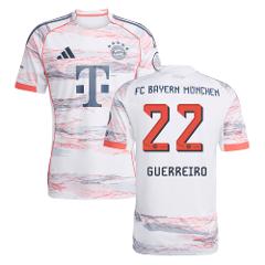 Raphael Guerreiro #22 Bayern Munich 2025-26 Away Men Jersey  W...
