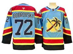 Men Florida Panthers #72 Sergei Bobrovsky Blue Reverse Retro J...