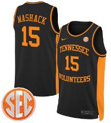 Jahmai Mashack Jersey #15 Tennessee Vols 2024 Swingman Basketb...