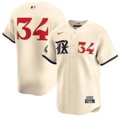 Nolan Ryan Texas Rangers City Connect Limited Jersey Natural