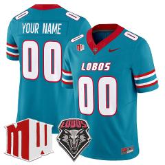 Custom New Mexico Lobos Jersey Name, Number 2025 Vapor Limited...