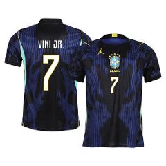 Brazil VINI JR. #7 Away 2026 World Cup Jersey Player Version