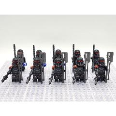 10pcs Star Wars Phase I Purge Troopers Minifigures