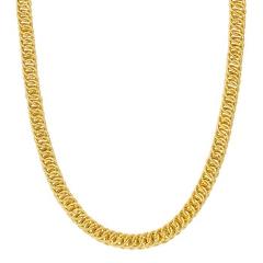 18kt Yellow Gold Woven Necklace