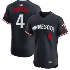 Carlos Correa Minnesota Twins Elite Jersey Navy