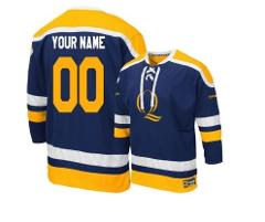 Custom Jersey Quinnipiac Bobcats College Hockey All New Navy