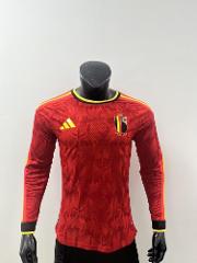 Belgium Home 2026 World Cup Long Sleeve Jersey Player Version