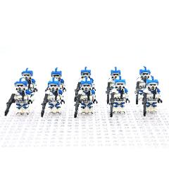 Star Wars 501st ARF Troopers 10 Minifigures Lot