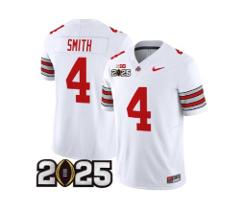 Jeremiah Smith Jersey #4 Ohio State 'Heritage Stripe' 2025 CFP...