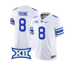 Steve Young Jersey #8 BYU Cougars Vapor Limited College Footba...