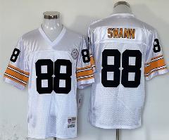 Mens Lynn Swann #88 Football Retro Replica Jersey White