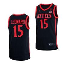 Kawhi Leonard Jersey San Diego State Aztecs College Basketball...