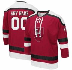 Harvard Crimson Custom Jersey Stitched College Hockey Jersey