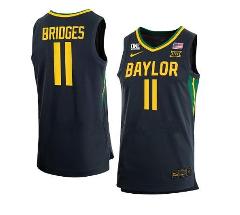 Men's #11 Jalen Bridges Jersey Baylor Bears College Basketball...