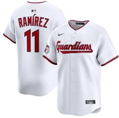 Jose Ramirez Cleveland Guardians Home Limited Jersey White