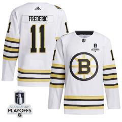Trent Frederic 11 Boston Bruins 2024 NHL Playoffs Patch Away J...