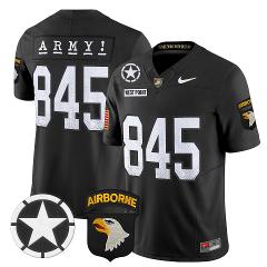 West Point Jersey #845 Army Black Knights 2025 Screaming Eagle...