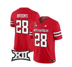 Tahj Brooks Jersey #28 Texas Tech Red Raiders Vapor Limited Fo...