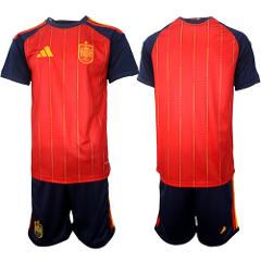 Spain Blank Jersey National Team x World Cup 2026 Home Red On ...