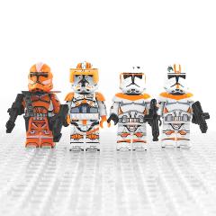 Star Wars Commander Cody & Team 4 Minifigures Lot