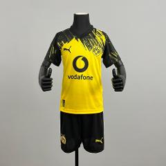 Kids 25/26 Dortmund Home Jersey Shirt Kit 2025 Youth Soccer Fo...