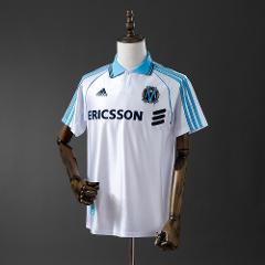 Men's Olympique de Marseille 1990 Home White Retro Jersey